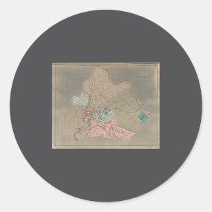 Paterson New Jersey _1  Classic Round Sticker