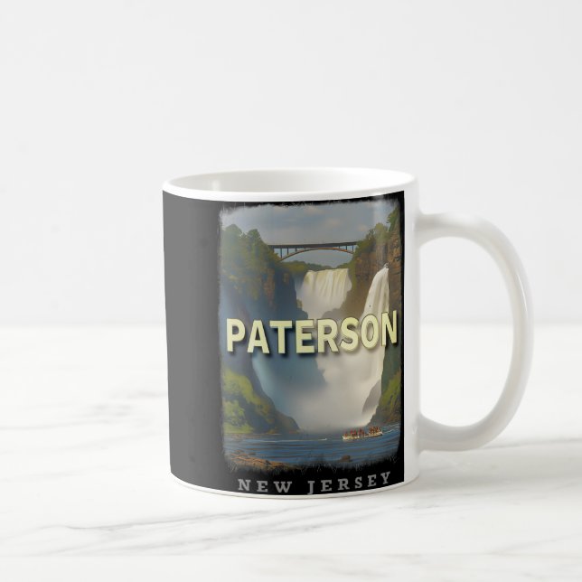 Paterson New Jersey Nj Waterfall Wonderland Sd617  Coffee Mug (Right)