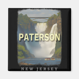 Paterson New Jersey Nj Waterfall Wonderland Sd617  Magnet