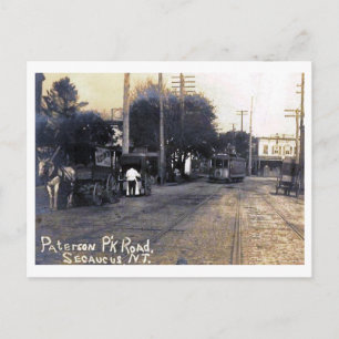 Paterson Plank Rd., Secaucus, New Jersey, Vintage Postcard