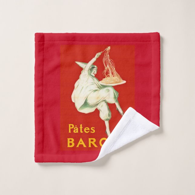 Pates Baroni Cappiello Publicité Vintage (Gant de toilette)