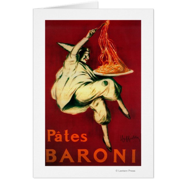 Pates Baroni Poster Vintage Europe (Devant)