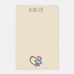 Pâtes n'Hearts Post-it® Notes 4 x 6