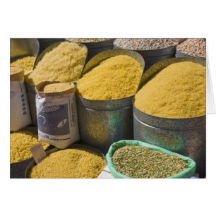 Pâtes sèches et haricots à vendre, Marrakech, 2