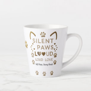 Pâtes silencieuses, Amour bruyant - Élégante Mug L