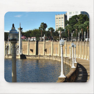 Path Around Lake Mirror Mouse Pad