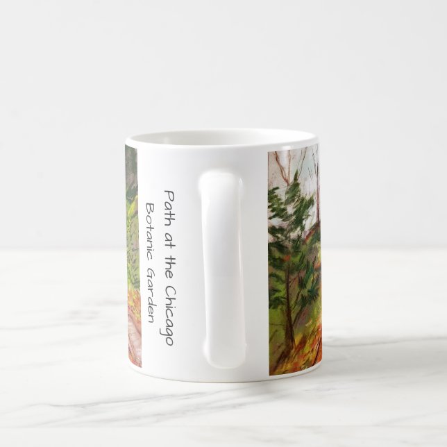 Path at the Chicago Botanic Garden Coffee Mug (Handle)