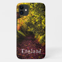 Path in the Woodlands iPhone Case