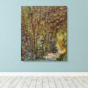 Path in the Woods by Vincent van Gogh Canvas Print