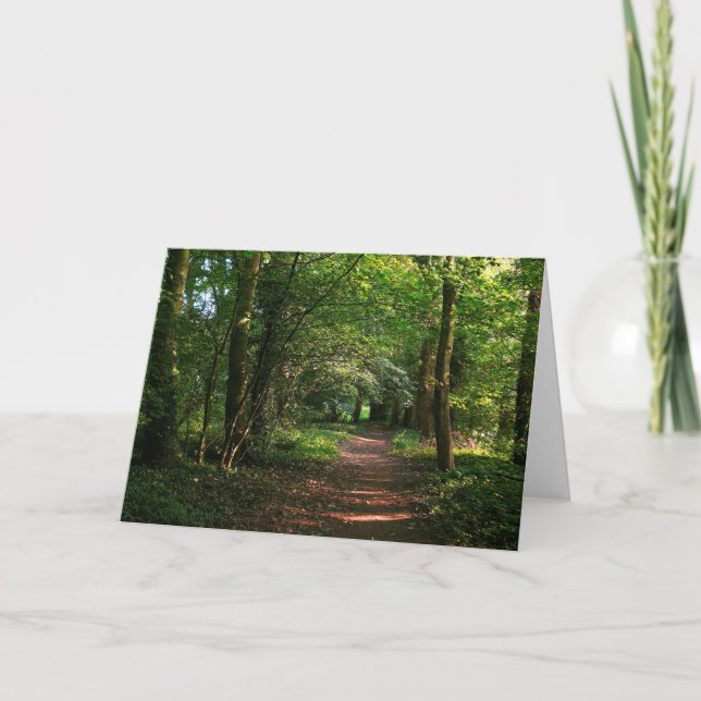 Path in the Woods Card (Front)