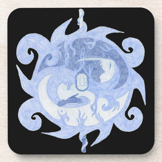 “Path of a Hero” Emblem Coaster (Front)