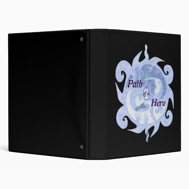 “Path of a Hero” Emblem (with title) Binder (Background)