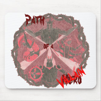 “Path of a Hero” Villains Emblem (with title) Mouse Pad