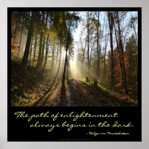 Path of Enlightenment Motivation Poster