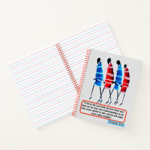 Path of Faith: Maasai Morans Proverbs  Inspiration Notebook