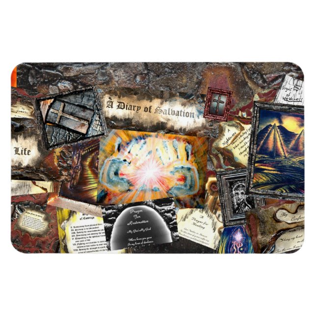 Path of Life Collage Magnet (Horizontal)