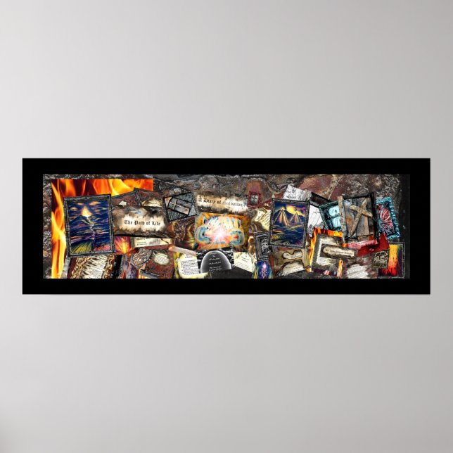 Path of Life Collage Poster (Front)