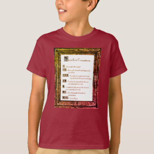 Path of Life Commandments  T-Shirt