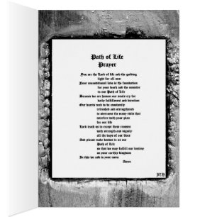 Path of Life Prayer