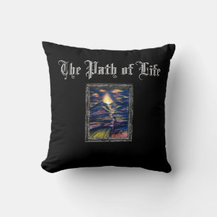 Path of Life Throw Pillow