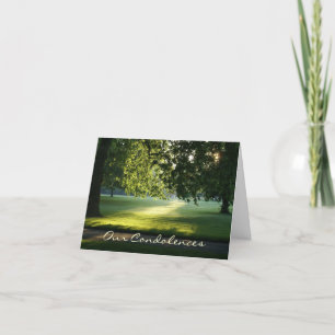 Path of Light Condolence Card