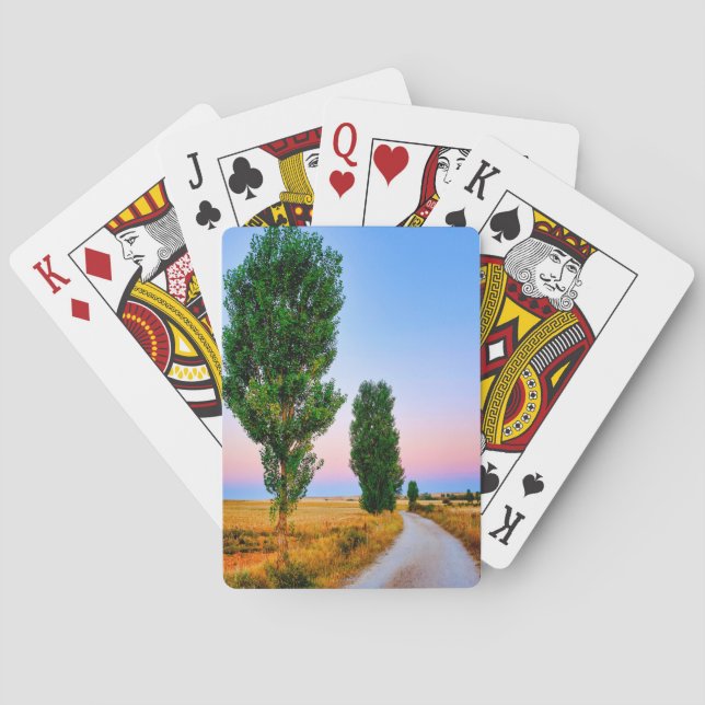 Path of the French Way  Playing Cards (Back)