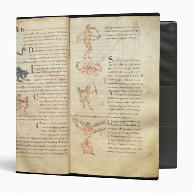 Path of the moon across the constellations binder (Front/Inside)