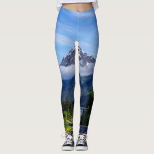 Path Through Alaska Leggings