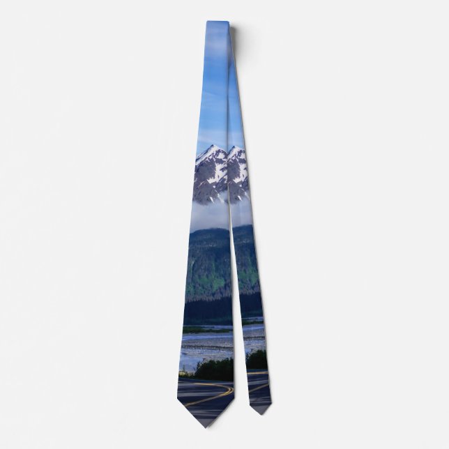Path Through Alaska Neck Tie (Front)