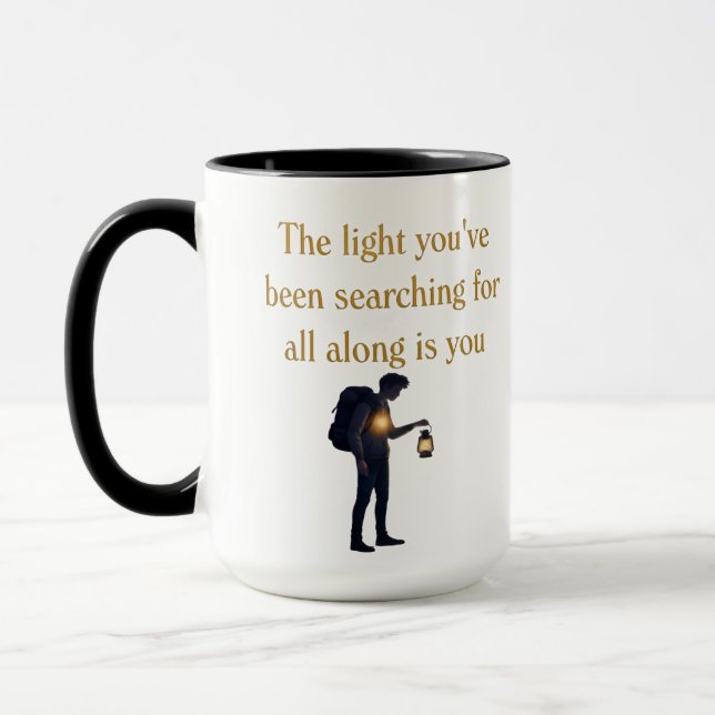 Path To Mindfulness And Success Collection  Mug (Left)