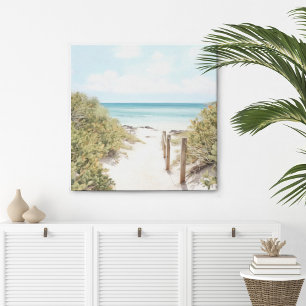 Path to the Beach Canvas Print