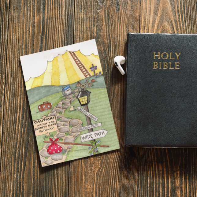 Path to the Cross Inspirational Postcard (Creator Uploaded)