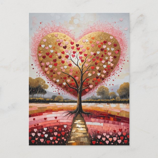 Path to the Heart Holiday Postcard (Front)