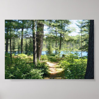 "Path to the Lake" Poster