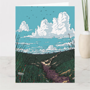 Path to the Mountains Card