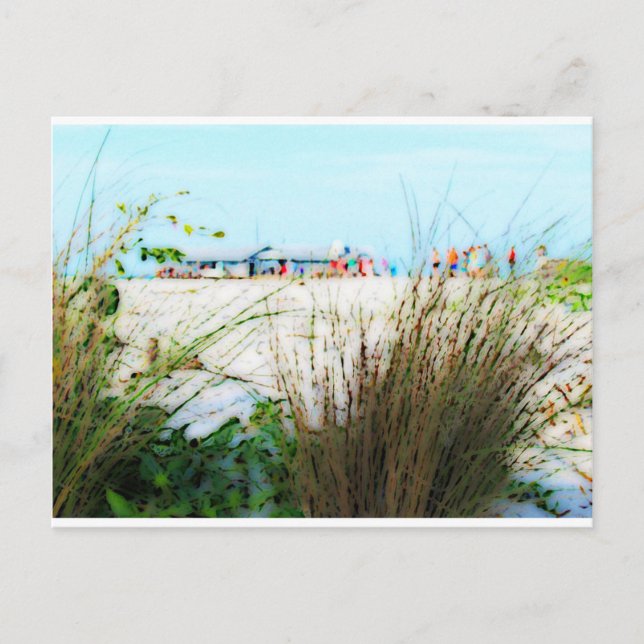 Path to the Pier Postcard (Front)