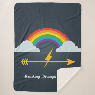 "Path Toward Hope" Sherpa Blanket