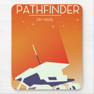 Pathfinder at Mars Space Art Mouse Pad