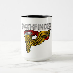 Pathfinder Badge- “Pathfinder” Black Mug