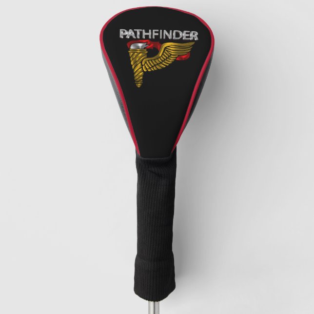 Pathfinder Badge-Pathfinder Golf Head Cover (Front)