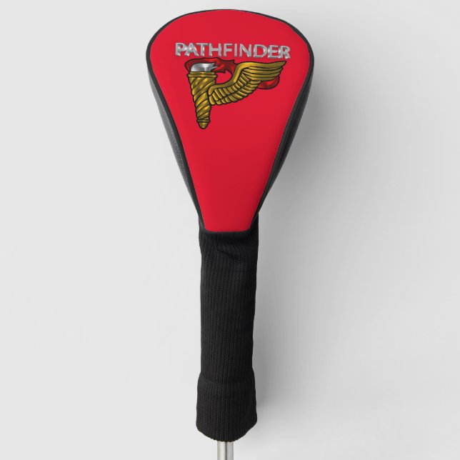 Pathfinder Badge-Pathfinder Golf Head Cover (Front)