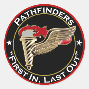 Pathfinder Motto Classic Round Sticker