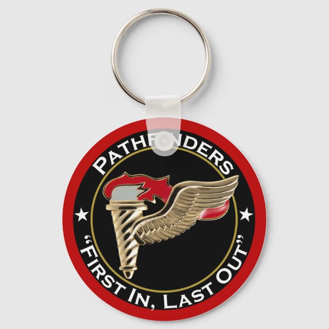 Pathfinder Motto Keychain (Front)