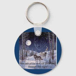pathofthewolf keychain