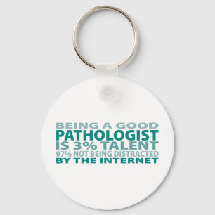 Pathologist 3% Talent Keychain