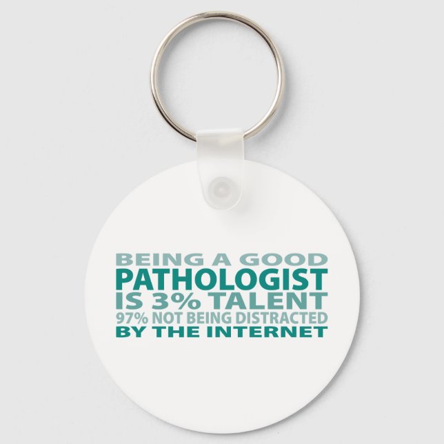 Pathologist 3% Talent Keychain (Front)