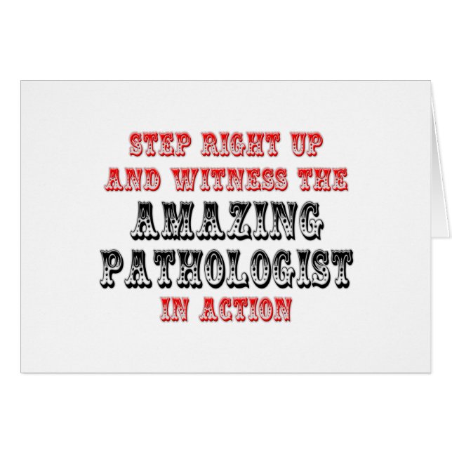 Pathologiste Extraordinaire en action (Devant horizontal)