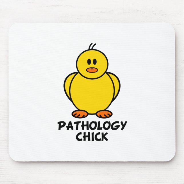 Pathology Chick Mouse Pad (Front)
