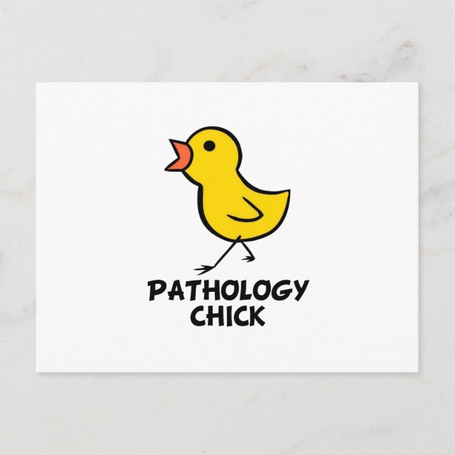 Pathology Chick Postcard (Front)