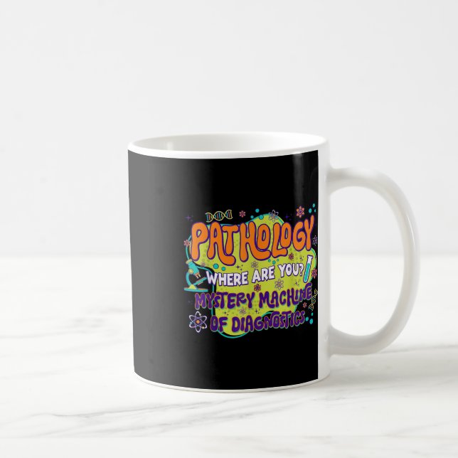Pathology Lab Week 2025 Mystery Machine Of Diagnos Coffee Mug (Right)